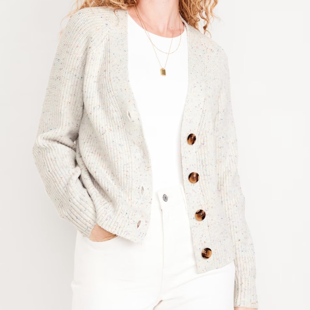 Old Navy Shaker Stitch Cardigan
